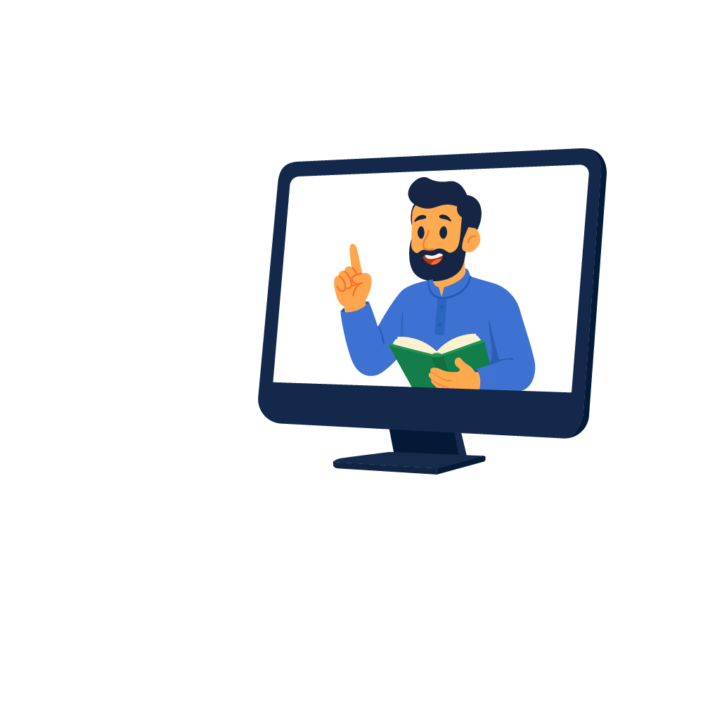 teacher & pc